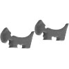 Little Dog Stainless Steel Earrings