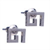 Letter G Hoop Stainless Steel Earrings