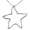  Star  Outline Pendant