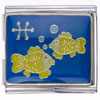 Zodiac Pisces Italian Charm Bracelets Mega