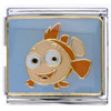 Cartoon Fish  Hand   Painted  Italian Charm Bracelets Photo