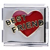 Best Friend Hand Painted Italian Charm Bracelets Mega