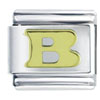  Gold  Plated Letter B  Italian  Charm