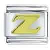  Gold  Plated Letter Z  Italian  Charm