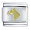 Golden Horse Italian Charm