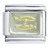 Pisces Fishes Italian Charm