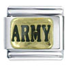 Army Italian Charm