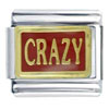 Golden Crazy Italian Charm