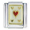 Heart Card Italian Charm