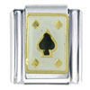Spade Card Italian Charm