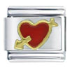 Golden Arrow Of Love Italian Charm