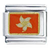 Flag Of Hong Kong Italian Charm