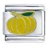 Yellow Pumpkin Italian Charm