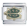Green Ladybug Italian Charm