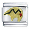 Native American Bear Italian Charm