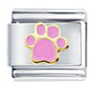 Paw Pink Italian Charm