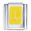 Yellow Anchor Italian Charm