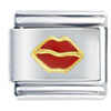 Sexy Big Red Lips Italian Charm