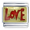Red Love Italian Charm