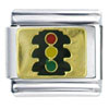 Traffic Light Italian Charm