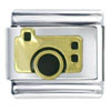 Golden Camera Italian Charm