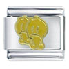 Little Yellow Aliens Italian Charm