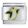 Gold Plated Penguin Italian Charm