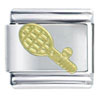 Tennis Ball And Racquet Italian Charm