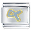 Blue Ribbon Fight Prostate Cancer Italian Charm