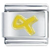 Yellow Ribbon Hope Italian Charm