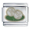 Tennis Balls  Silver   Italian  Charm