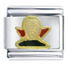 Gold Plated Dracula Italian Charm