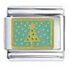 Christmas  Tree  Scene  Italian   Charm 