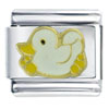 Swimming Duck Italian Charm
