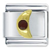  Garnet  Moon Italian Charm