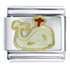 White Whale Italian Charm