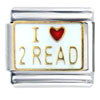  Italian Charms - I Heart 2 Read Italian Charm