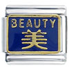 Blue Beauty In Chinese Italian Charm