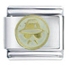 Detective  Face  Italian Charm