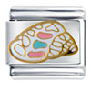 Colorful Seashell Italian Charm