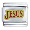 Jesus Red Italian Charm