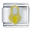 Golden Heart Locket Italian Charm