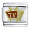 Red Tv Italian Charm