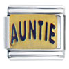 Auntie Blue Italian Charm