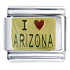 I Heart Arizona Italian Charm