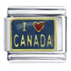 I Heart Canada Italian Charm