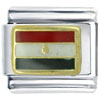 Flag Of Egypt Italian Charm