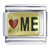 Heart Love Me Italian Charm