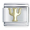 Greek Psi Italian Charm