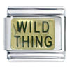 Gold Plated Wild Thing Italian Charm